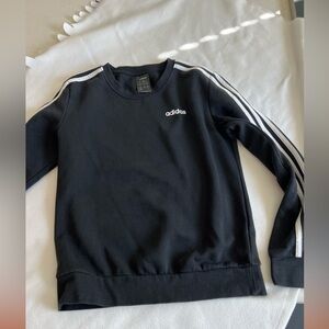 Adidas black and white original sweatsh